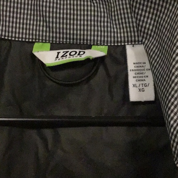 IZOD performance rain jacket - Picture 3 of 3